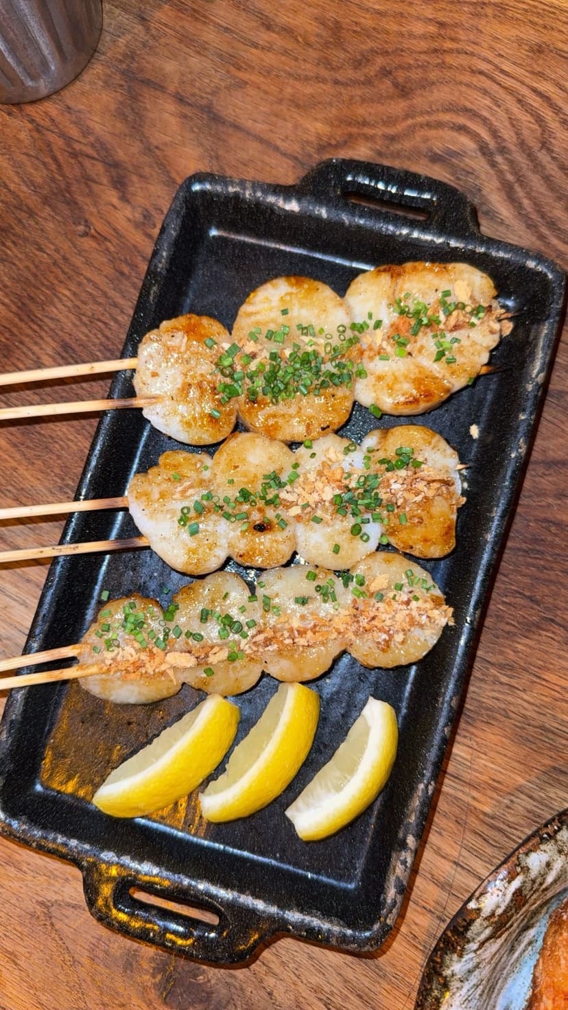Scallop Skewer