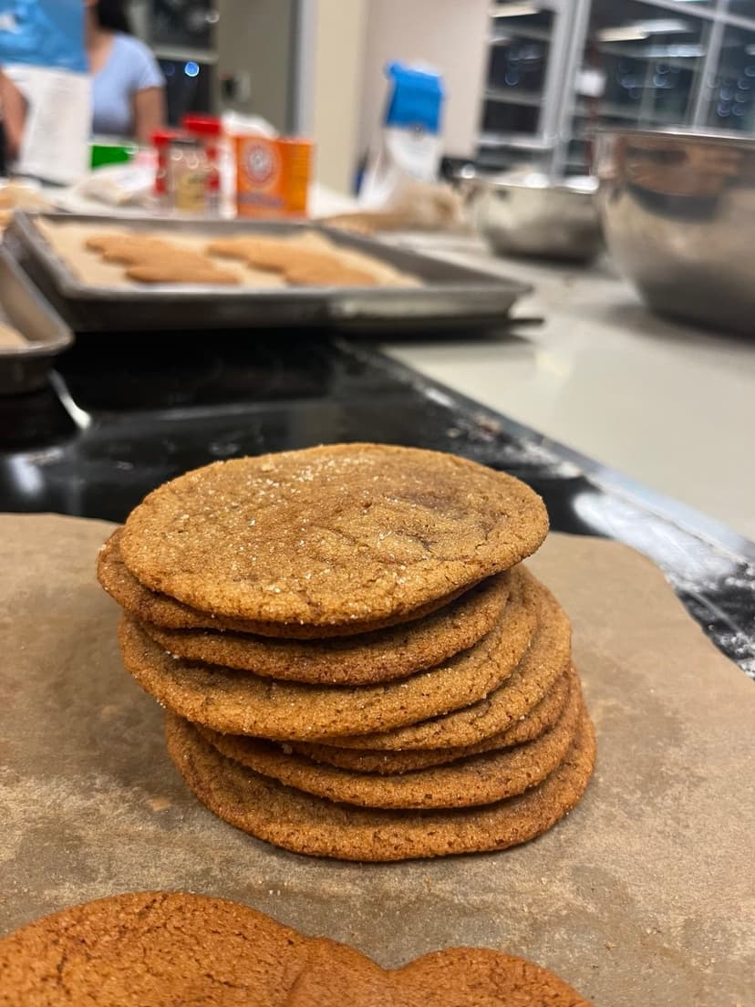 Ginger Molasses Cookies